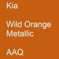 Preview: Kia, Wild Orange Metallic, AAQ.